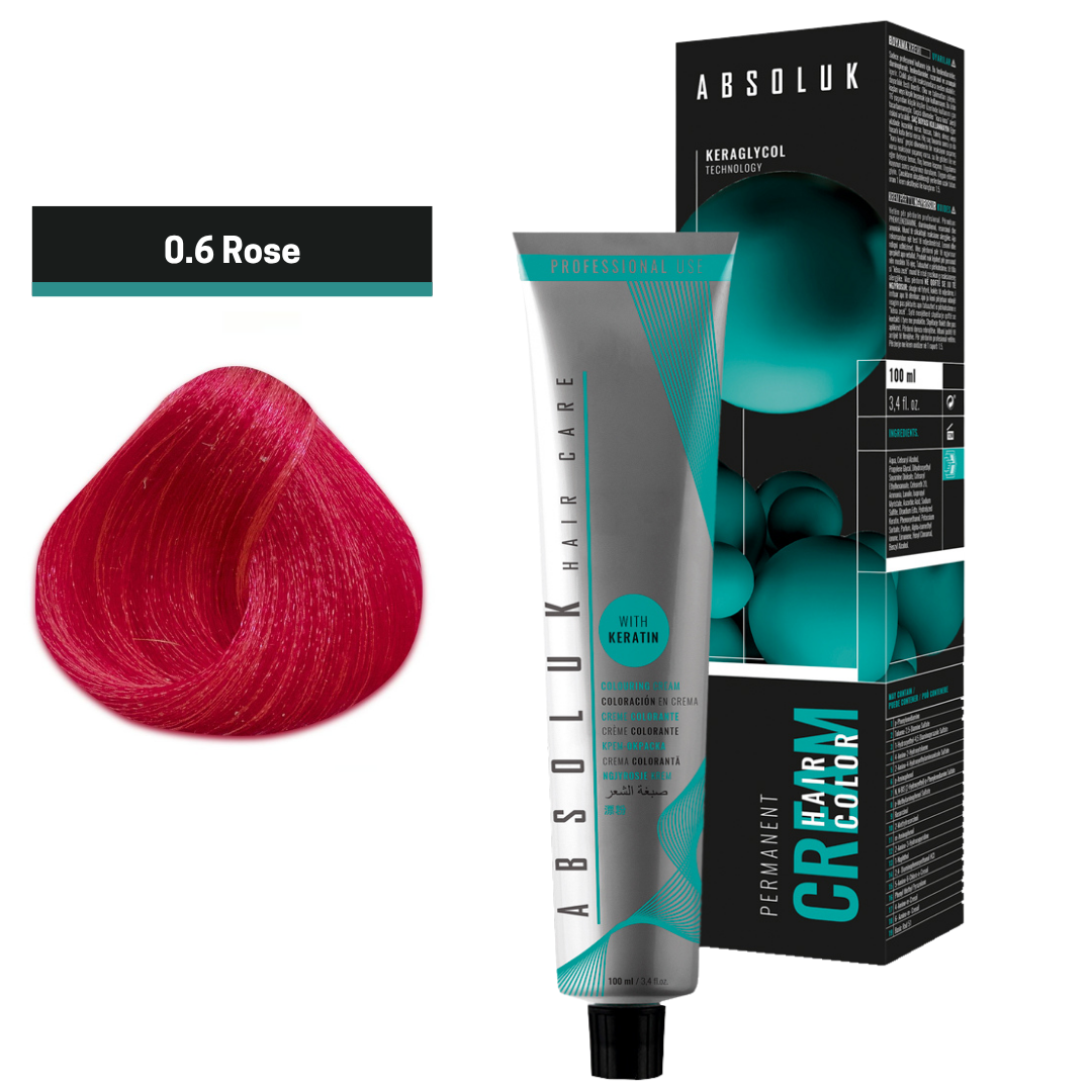Absoluk Hair Color 0.6 Rose