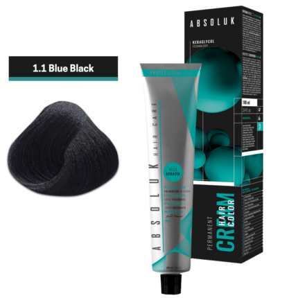 Absoluk Hair Color 1.1 Blue Black