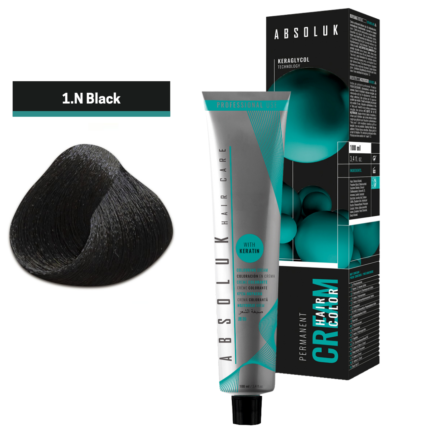 Absoluk Hair Color 1.N Black