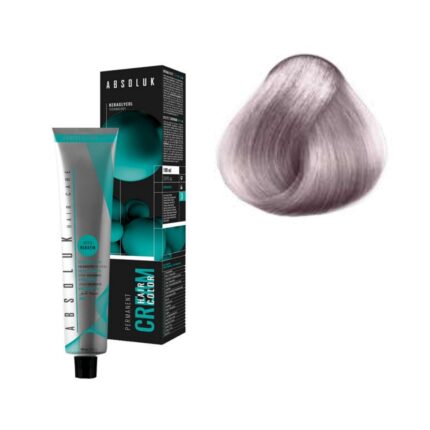 Absoluk Hair Color 10.21 Extra Light Indescent Ash Blonde
