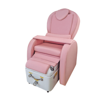 Manicure Chair With Electric Massager HG-D003 Pink