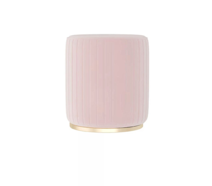 STOOL 001 PINK & GOLD