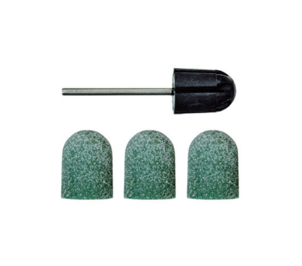 PACK 3 EMERY FILE NAIL DRILL BIT FOR PEDICURE