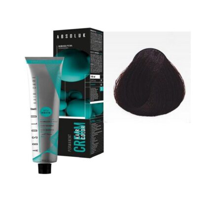 Absoluk Hair Color 4.8 Brown Chestnut