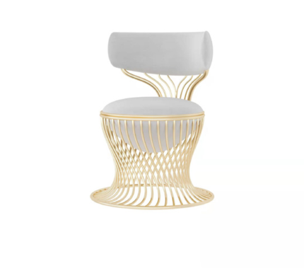 CHAIR 002 SILVERH & GOLD