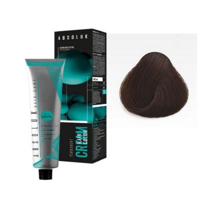 Absoluk Hair Color 5.34 Light Copper Golden Chestnut