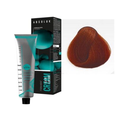 Absoluk Hair Color 7.4 Copper Blonde