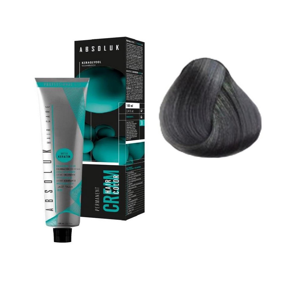 Absoluk Hair Color 7SM Sliver Metallic