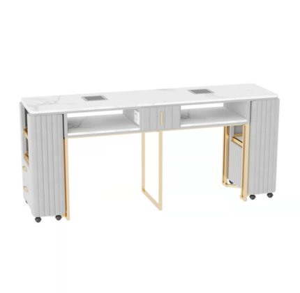 Double Tabl 006 SilverI With Dust Vacuum