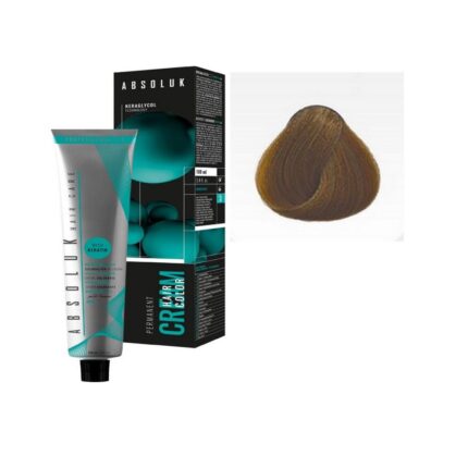 Absoluk Hair Color 8.34 Light Copper Golden Blonde