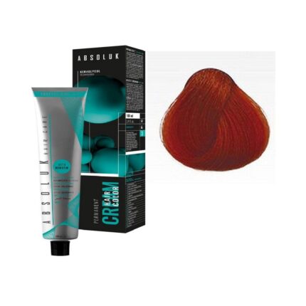 Absoluk Hair Color 9.74 Very Light Copper Red Blonde