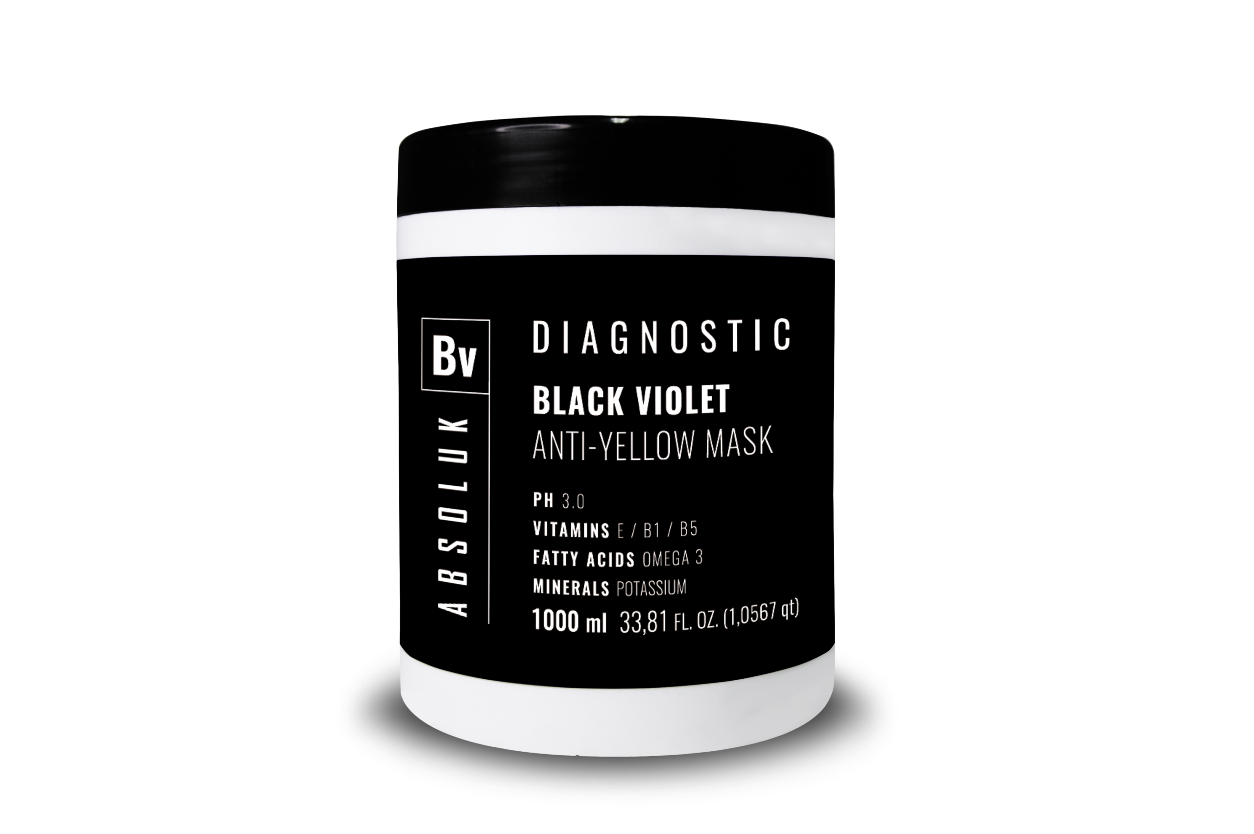 Mask Black Violet ANTI-YELLOW 1000ml