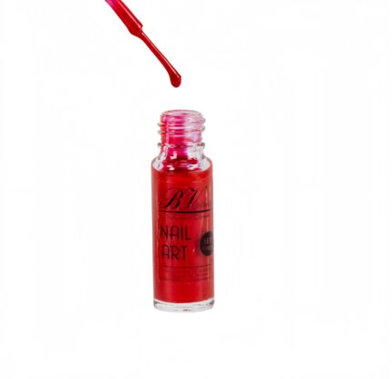 Nail Polish Arte N4 Red with Glitter