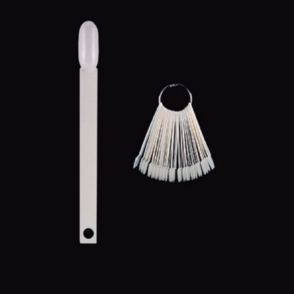 Nail Display Ring Round Tips 50 Color