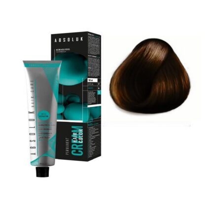 Absoluk Hair Color 6.31 Dark Ash Golden Blonde