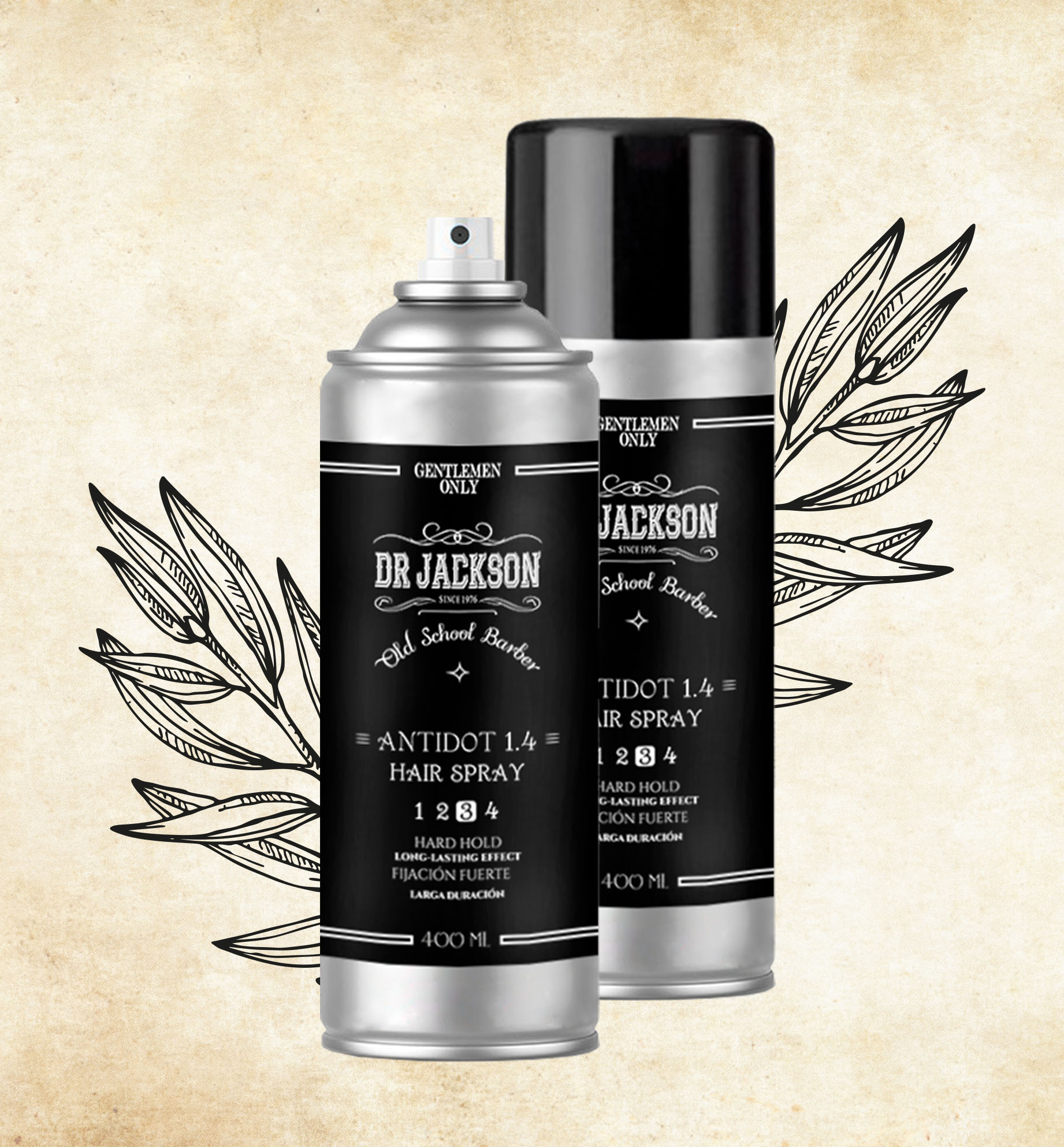 Antidot 1.4 – Flexible hairspray with strong hold